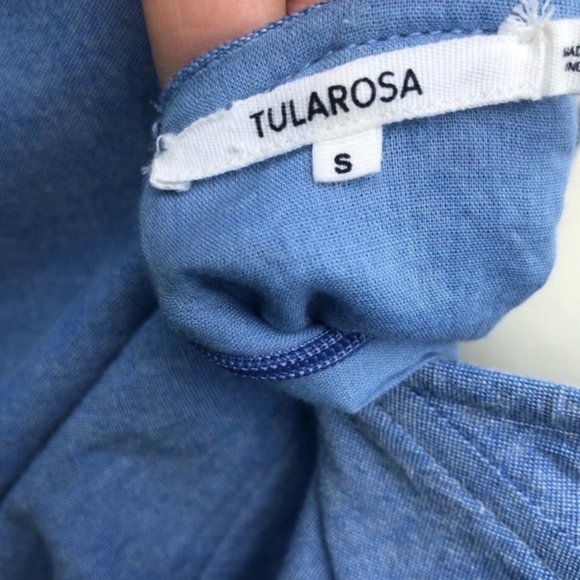 Tularosa Otto Embroidered Chambray Mini Dress - Picture 9 of 9